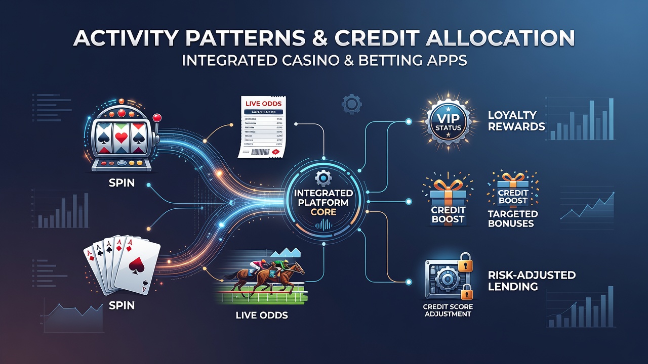 Analyse von Kreditflüssen zwischen Casino- und Wettmodulen