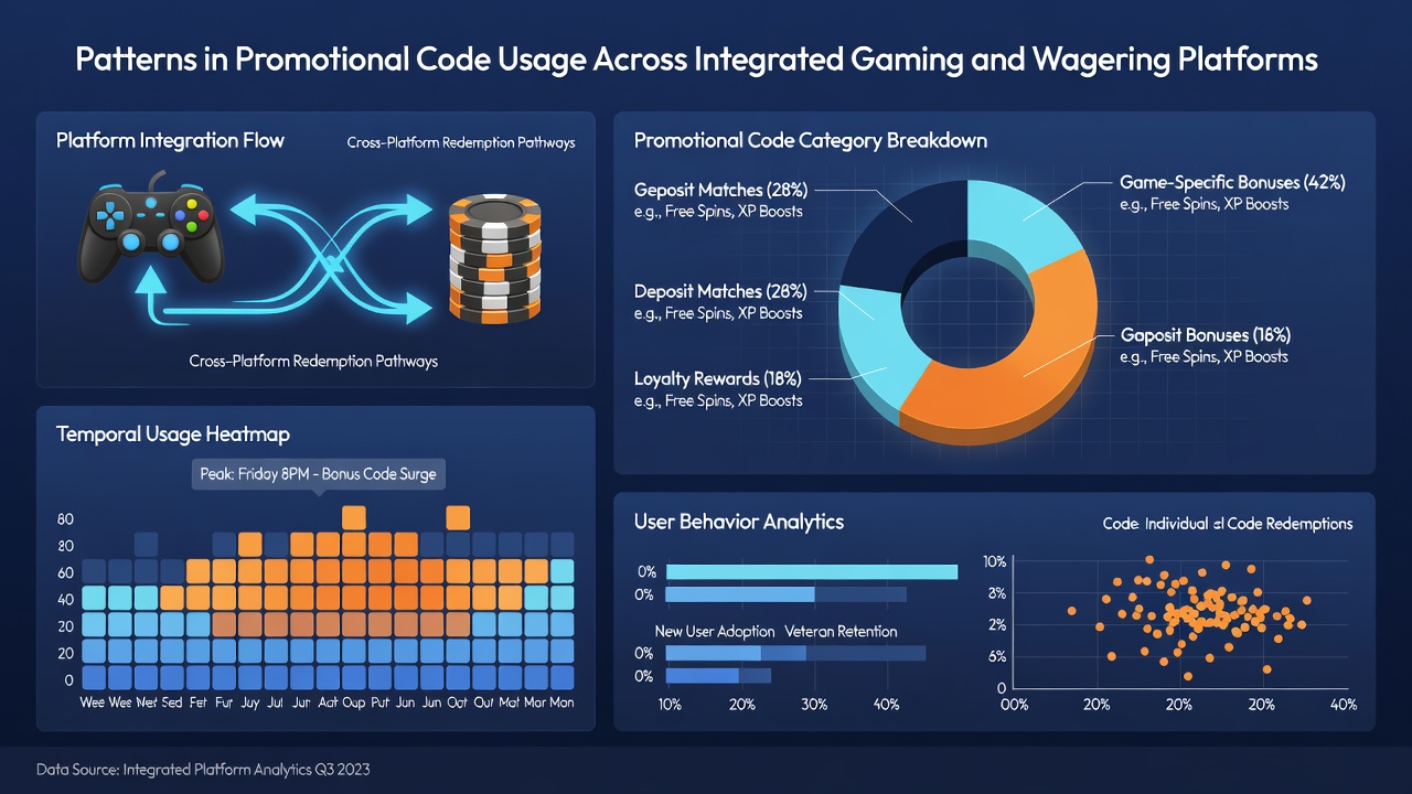 Grafik zu sequenziellen Einlösungsmustern in Gaming- und Wettplattformen