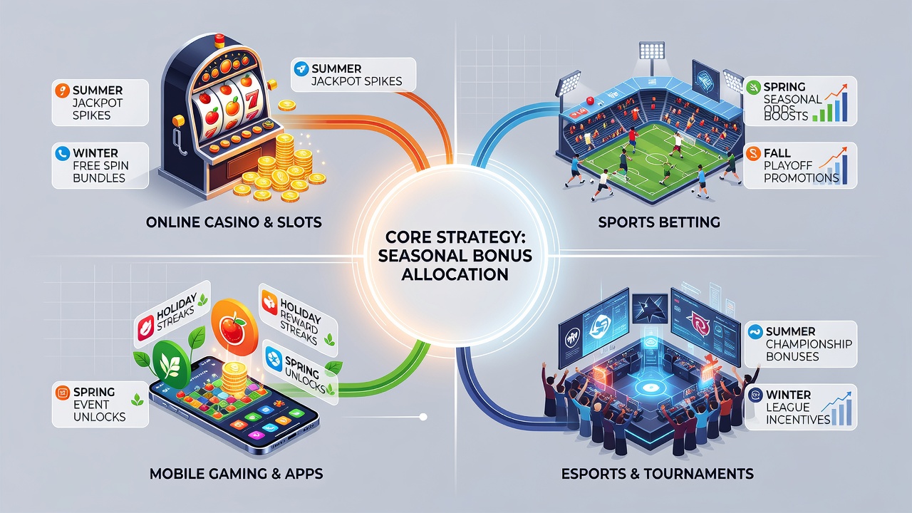 Bonusallokation in Slots und Sportwetten